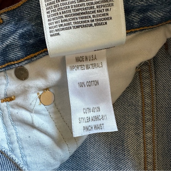 AGOLDE Pinch Waist High Rise Kick Jeans - Picture 3 of 5